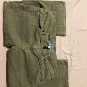New York & company corduroy pants.